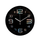 thumbnail image 1 of Reloj de Pared Plástico Innovador 30 Centímetros negro, 1 of 9