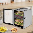 thumbnail image 4 of Commercial Food Dehydrator Vegetables Fruits Meats Flowers Dryer Machine 12-Tray, 4 of 16