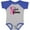 Baseball Heather and Royal, variant on Inktastic Breast Cancer Awareness I Support My Grammy with Pink Ribbon Boys or Girls Baby Bodysuit