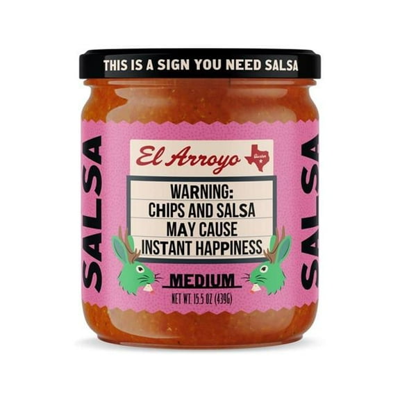 El Arroyo Medium Salsa 15.5 oz
