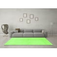 thumbnail image 3 of Ahgly Company Indoor Rectangle Solid Green Modern Area Rugs, 3' x 5', 3 of 4