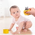 thumbnail image 5 of Cheese Toy Squeeze Cheese Rat Stress Ball Mice in Cheese Toy Anxiety Relief Se, 5 of 5