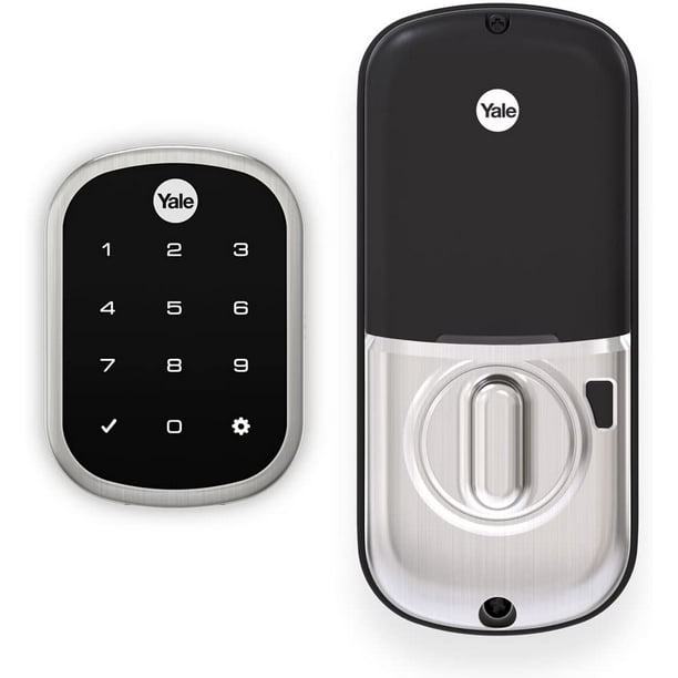 Yale Assure Lock Sl Slim Key Free Touchscreen Keypad Deadbolt Satin Nickel Walmart Com Walmart Com