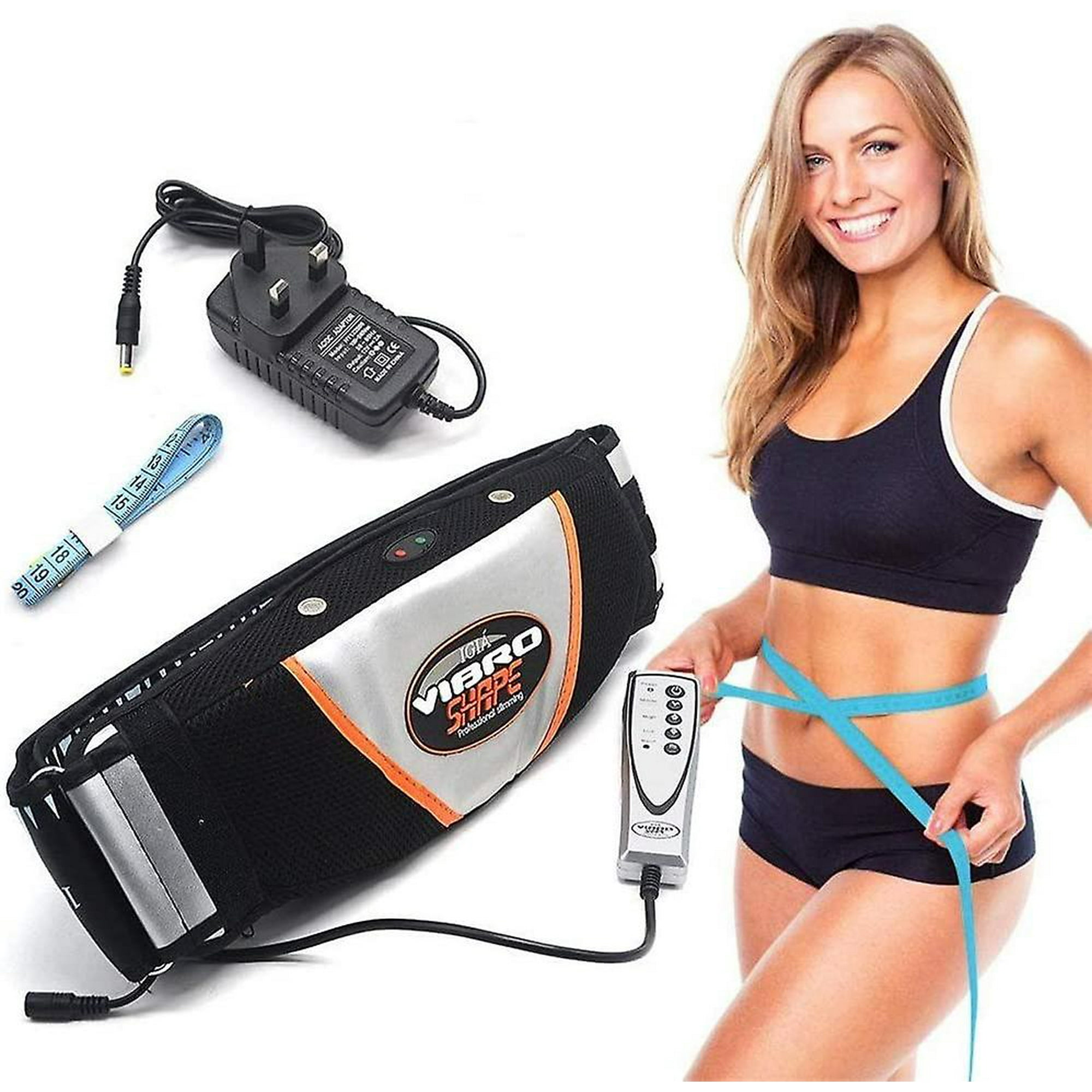 Electric Weight Lose Belt Vibrating Massager Fat Burner Waist Trimmer Slimming Heating Belt Fat On Belly Abdomen Leg Tight Arm Shoulder Back Neck Sau Walmart