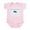 Petal Pink, variant on CafePress - Future Track Star Body Suit - Baby Light Bodysuit, Size Newborn - 24 Months