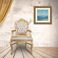 thumbnail image 3 of Francis, Sandra 26x26 Gold Ornate Wood Framed with Double Matting Museum Art Print Titled - Boats Moored in Morning Sun, 3 of 4