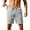 Gray-A, variant on Men's Quick Dry Beach Shorts Elastic Waist Athletic Swim Trunks With Side Pockets For Sports Hiking Casual Daily Wear