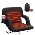 thumbnail image 1 of VEVOR Double Heated Back Support Stadium Seat Portable Reclining Bleacher Chair, 1 of 9