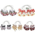 thumbnail image 6 of Vikakiooze Christmas light string Painted wrought iron Christmas snowman old man light stri Christmas Decorations, 6 of 7