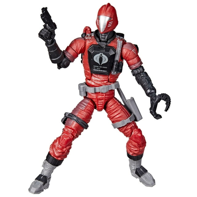 Figura de acción G.I. Joe Classified Series Crimson B.A.T., 6 pulgadas