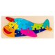 thumbnail image 1 of Rompecabezas de madera Montessori para bebé, juguete de rompecabezas 3D con formas de animales bonitos, juego de mesa, regalos de cumpleaños para niños y niñas, 2023, 1 of 4