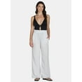 thumbnail image 2 of Time and Tru Women's and Women's Plus Cotton Gauze Beach Coverup Pants, Sizes XS-3X, 2 of 5