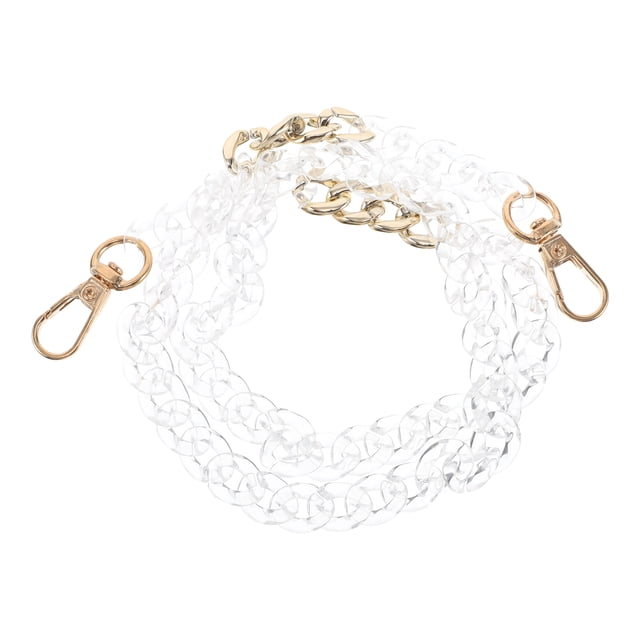 1Pcs Porte-Lunettes Chaîne en Résine Minimaliste pour Remplacement de Sangle de Sac à Main