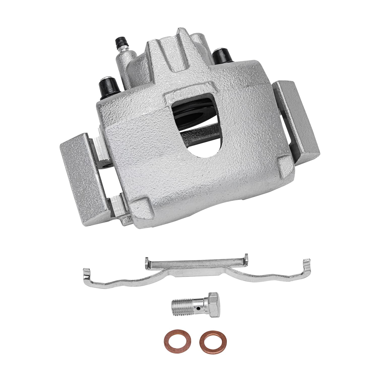 Detroit Axle - Front Right Brake Caliper for 2001-2007 Chrysler Town & Country Dodge Grand Caravan 2001-2003 2006-2007 Voyager, Disc Brake Caliper w/Bracket Replacement