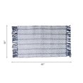 thumbnail image 3 of Handwoven Fern Rug 30" X 48" Navy - Set of 2, 3 of 4