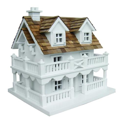 11" Fully Functional Elaborate Beach Home Inspired Outdoor Garden Birdhouse by CC Home Furnishings