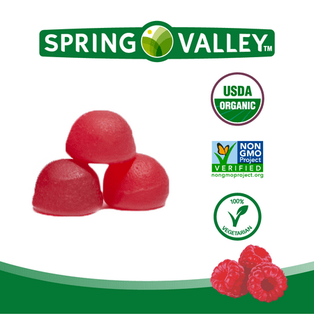 Spring Valley Extra Strength Vitamin B12 Supplement Vegetarian Gummies for Metabolism Support, Raspberry Flavor, 3000 mcg, 200 Count
