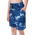 thumbnail image 5 of PAYOHTO Modern Navy Camouflage Boys Swim Trunks Quick Dry Beach Boardshorts for Teen Boys Bathing Suit Swimwear for Boys, 5 of 7