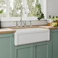 thumbnail image 6 of Whitehaus Collection 33" Reversible Single Bowl Fireclay Kitchen Sink, 6 of 6