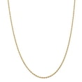 thumbnail image 6 of 14K Yellow Gold 1.84mm Diamond Cut Quadruple Rope Chain 20 Inch, 6 of 6