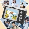 thumbnail image 6 of M Buder Digital Camera Auto Focus Compact Small Camera with Front Rear Dual Cameras 8x Digital Zoom 2.4 Inch TFT Screen for Photography Students Teens Black (4.7 inches / 12 cm) [cite: 25], 6 of 9