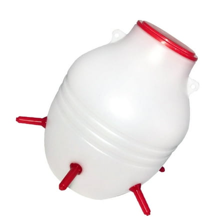 SHOWERORO Milk Feed Bucket White Silicone 1Pcs 12.6X9In