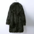 thumbnail image 5 of Black Friday Deals Men Coat Jacket Warm Thickening Long Faux-Fur Outerwear Cardigan, 5 of 5
