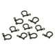 thumbnail image 5 of 10x hebillas de , grillete de cadena, llave Chian hecha a mano, aleación de Zinc, aro de Metal, bloqueo, anillos en D, grillete de arco para bronce, 5 of 8
