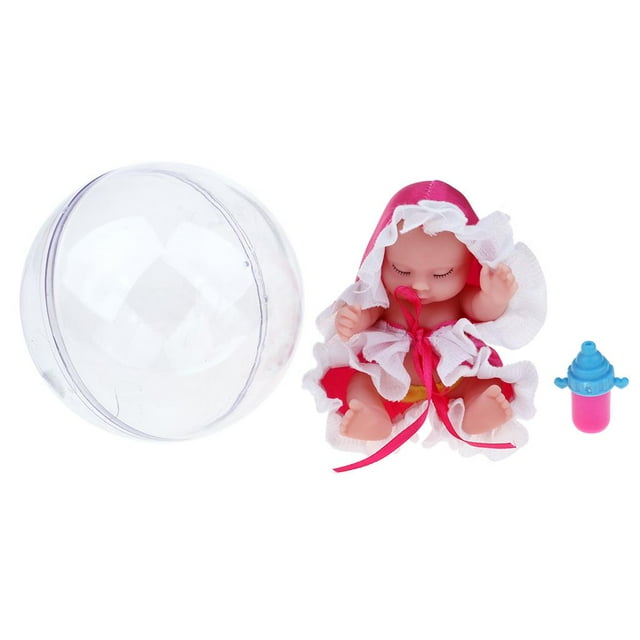 Muñeca de de plástico Hermoso y lindo Juguete de huevo de cumpleaños Min Juguetes para bebés para para bebés durmientes - Ro Hugo Muñeca durmiendo