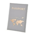 thumbnail image 5 of Unisex PU Leather Passport Cover for Travel C2K3, 5 of 8