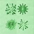 thumbnail image 1 of Ahgly Company Machine Washable Indoor Square Transitional Light Green Area Rugs, 8' Square, 1 of 7