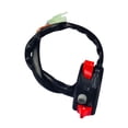 thumbnail image 2 of Interruptor de control del manillar,Botón interruptor de luz de emergencia de motocicleta universal,Interruptor de manillar de motocicleta,luz de encendido y apagado,Reemplazo del interruptor, 2 of 9