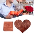 thumbnail image 4 of Rompecabezas De Madera En Forma De Corazón, Tallado Exquisito Rompecabezas En Forma De Corazón Del Día De San Valentín Que Muestra El Amor Abedul Romántico Interesante Para, 4 of 7