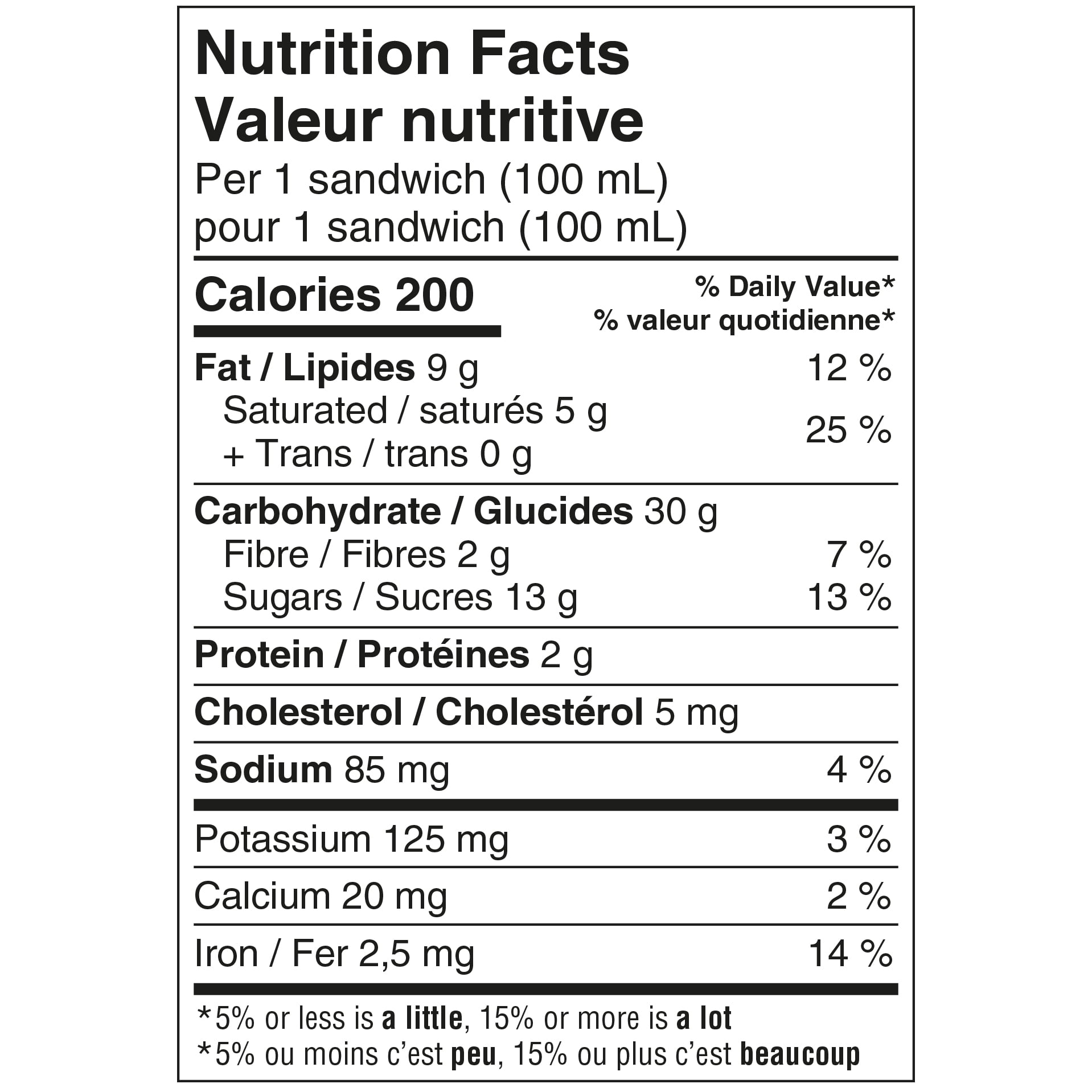 Snö Plant Based Hot Frozen Chocolate Sandwich, 3x100 mL Dairy Free Frozen Dessert