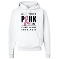 thumbnail image 2 of Inktastic Breast Cancer Awareness Get Your Pink on Adult Hoodie Sweatshirt, 2 of 4