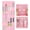 Pink, variant on NiHome Multi-Functional 35 Pockets Door Hanging Organizer fit for Stanley Tumbler in Kitchen, Pantry, Bathroom, Large Capacity Elastic Mesh Secure Storage Water Bottle Cup Holder, Foldable (Pink