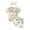 ZA Beige, variant on Outfits Baby Girl Girls' Short Sleeve Letter Prints Tops Shorts Set Toddler Girl Clothes RD1 9 Months-12 Months
