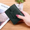 thumbnail image 4 of Visland Womens Short Wallet Small Lady Purse Trifold Short Wallet Vintage Card Holder Elegant Clutch Wallet, 4 of 8