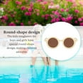 thumbnail image 4 of fastboy Lunettes de Soleil Optiques Rondes Lunettes pour Bébé Crème Tout-Petit à la Mode Classiques avec Monture de Forme Ronde Accessoires de Vêtements Assortis Beige, 4 of 5