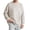Khaki, variant on Hngshg Men's Sweaters Oversized Crew Neck Casual Pullover Tops Basic Long Sleeve Lounge Solid Color Sweaters