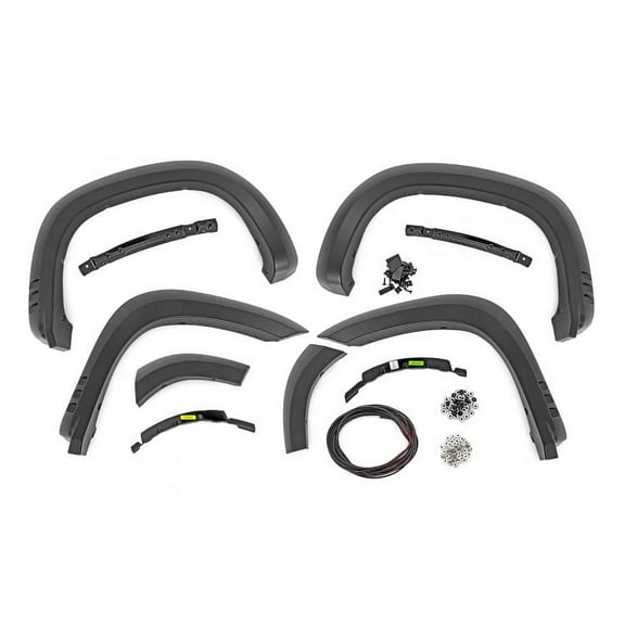 Rough Country SF1 Fender Flares for 2019-2024 Chevy Silverado 1500 - F-C319201A