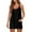 Black, variant on Summer Dresses For Women Sevevn Fashion Women's Fashion V-Neck Sleeveless Solid Pockets Button Pullover Dress Casual Dresses For Women