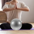 thumbnail image 5 of FUEENIRVA Figure Shaping Fitness Ball Silver PVC Families Home Exercise 1Pcs, 5 of 5
