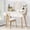 White, variant on Modern Vanity Table Makeup Desk, 2 Drawers and 4 Shelves for Bedroom White(Without Stool and LED)