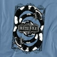 thumbnail image 2 of Beetlejuice We Got Worms Women's T Shirt, Carolina Blue, 2X-Large, 2 of 6
