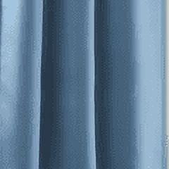 Mainstays Blackout Curtain Panel Pair, Set of 2,Blue Moonlight, 30"W x 63"L