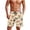 Boho Chicken, variant on Mens Swim Trunks Boho Swimwear Chicken Quick-Dry Lightweight Beach Shorts Soft Fabric Swimwear with Pockets Man 3XL