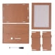 thumbnail image 2 of Hucha De Madera, Contador Reutilizable Meta De Ahorro Caja De Dinero De Madera Educativa Marrón Claro Para Niños Niñas, 2 of 7