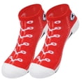 thumbnail image 1 of Calcetas antideslizantes VentDepot VersSockRed 1Par Rojo 5-9.5US Calcetines Tubo Corto Poliéster, 1 of 1
