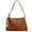 Brown, variant on Suede Tote Bag for Women with Pendant Underarm Bags Shoulder Handbags Purses Casual Hobo Bags for Daily Use
